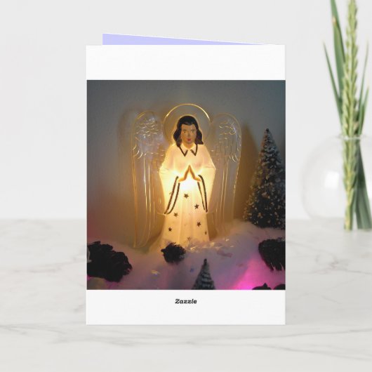 Santa Feiertagskarte (Rückseite)