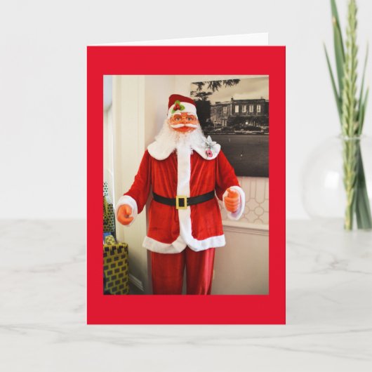 Santa Feiertagskarte (Vorderseite)