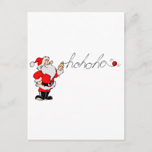 Santa Feiertagspostkarte