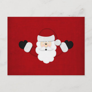 Santa Feiertagspostkarte