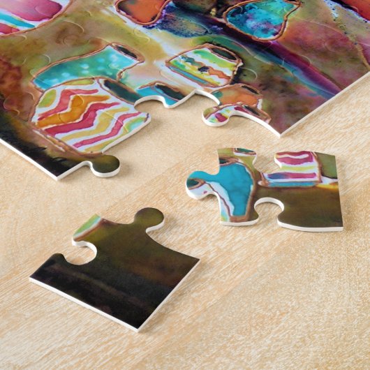 Santa- Felilien-Puzzlespiel Puzzle (Seite)