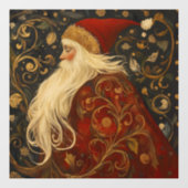 Santa Fensteraufkleber (Blatt)