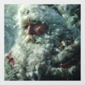 Santa Fensteraufkleber (Blatt)