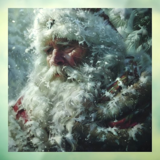 Santa Fensteraufkleber (Blatt 3)