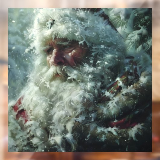 Santa Fensteraufkleber (Blatt 2)