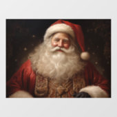 Santa Fensteraufkleber (Blatt)