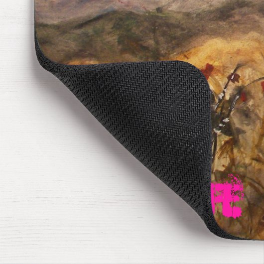 Santa- Feschnee Mousepad (Ecke)