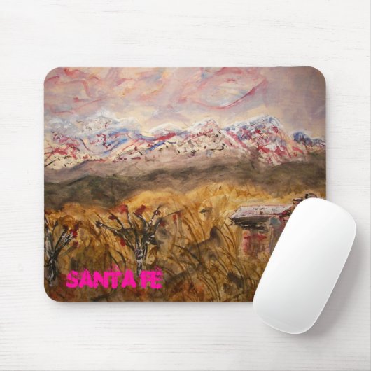 Santa- Feschnee Mousepad (Mit Mouse)