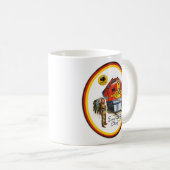 Santa Fesuperhauptzug-Kaffeetasse Kaffeetasse (VorderseiteRechts)
