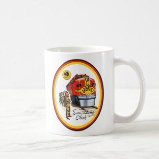 Santa Fesuperhauptzug-Kaffeetasse Kaffeetasse