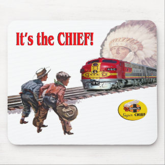Santa Fesuperhauptzug Mousepad