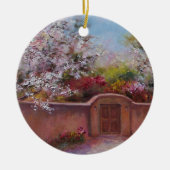 Santa- Fetorbogen Keramik Ornament (Vorne)