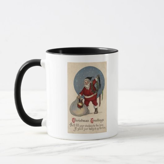 Santa Filling Strumpf bis Brim Tasse (Links)