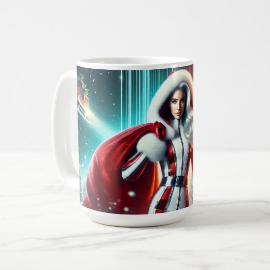 Santa-Film Kaffeetasse (Vorderseite Links)