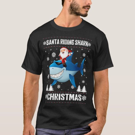 Santa Fisch T-Shirt (Vorderseite)