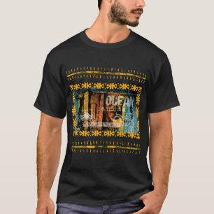 Santa fischt zu Weihnachten T-Shirt