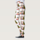 Santa-Flamingo-Anhänger Leggings (Links)