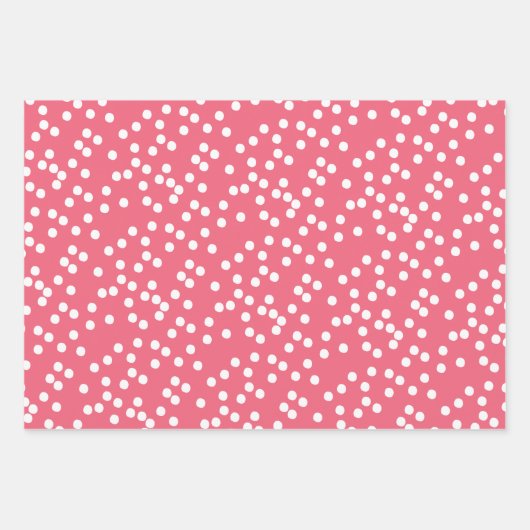 Santa Flamingo Pattern Fun Pink Tropisches Weihnac Geschenkpapier Set (Vorderseite 2)