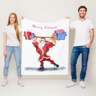 Santa Fleece Blanket