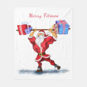 Santa Fleece Blanket (Vorderseite)