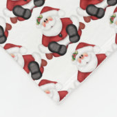 Santa Fleece Blanket (Ecke)