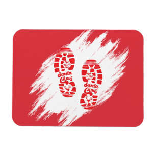 Santa Footprint Magnet