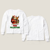 Santa for Palestine – Christmas Peace (Design Vorderseite & Rückseite)