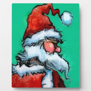 Santa Fotoplatte