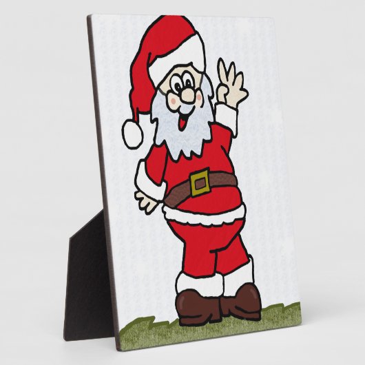 Santa Fotoplatte (Seite)