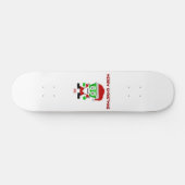 Santa FrankenKäse-Skateboard Skateboard (Horizontal)