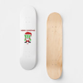 Santa FrankenKäse-Skateboard Skateboard (Vorderseite)