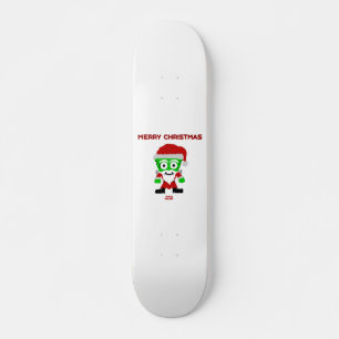 Santa FrankenKäse-Skateboard Skateboard