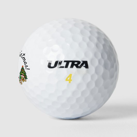 Santa Friends Golfball (Logo)