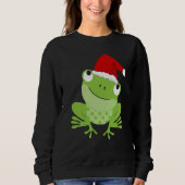 Santa Frog Sweatshirt (Vorderseite)