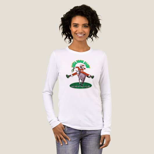 Santa from Yaawd Tri-Blend Shirt (Vorderseite voll)