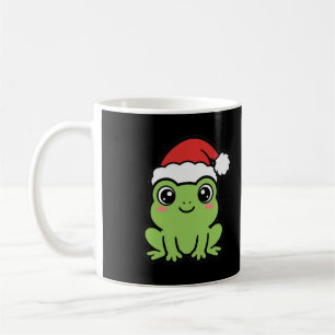 Santa Frosch Weihnachten Kaffeetasse