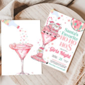 Santa Funny Girls Night Weihnachts Party Einladung