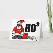 Santa Geek Feiertagskarte (Vorderseite)
