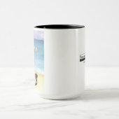Santa geht schwimmen -  tasse (Zentrum)