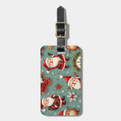 Santa Gepäckanhänger (Vorderseite vertikal)