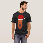 Santa German Shepherd T-Shirt (Vorne ganz)