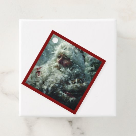 Santa Geschenkanhänger (Beispiel)