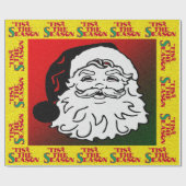 Santa - geschenkpapier (Flach)