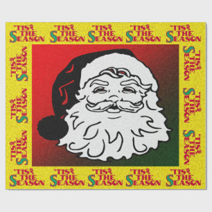 Santa - geschenkpapier