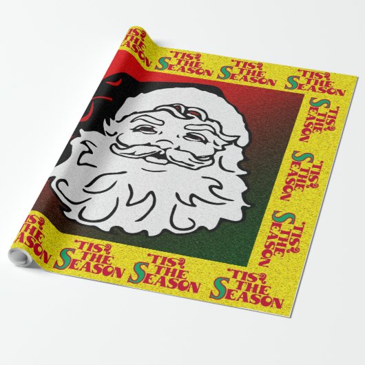 Santa - geschenkpapier (Ungerollt)