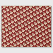 Santa Geschenkpapier (Flach)