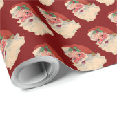 Santa Geschenkpapier (Rolleneckpunkt)