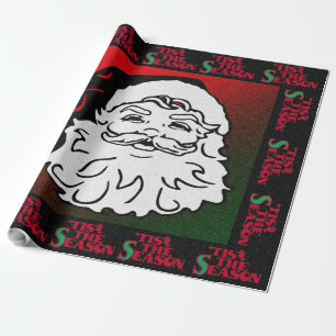 Santa - geschenkpapier