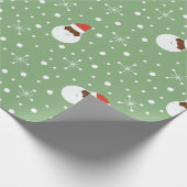 Santa? Geschenkpapier (Ecke)