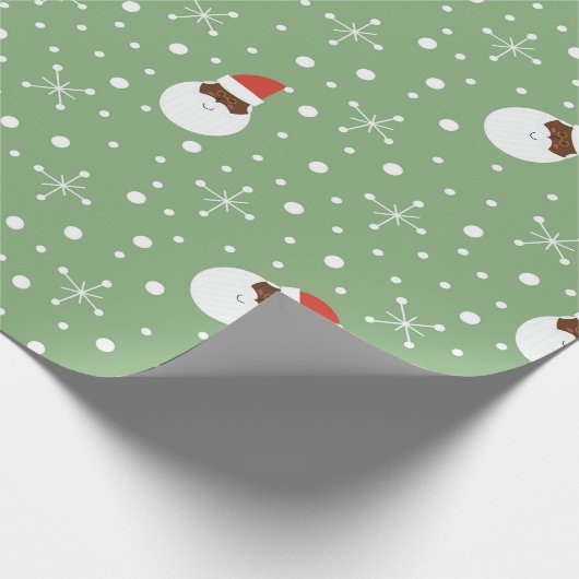 Santa? Geschenkpapier (Ecke)